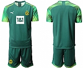 2020-21 Dortmund Dark Green Goalkeeper Soccer Jersey,baseball caps,new era cap wholesale,wholesale hats